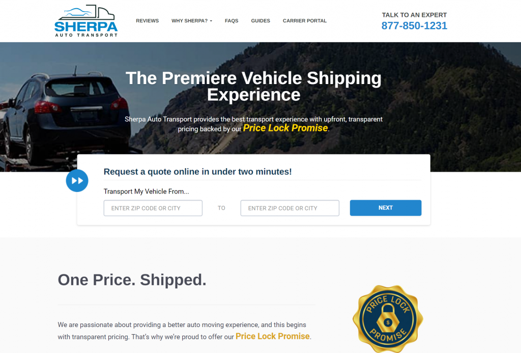 sherpa website