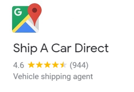 ship a car direct google maps
