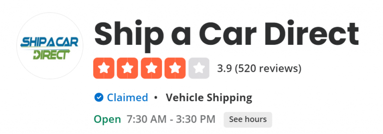 ship a car direct yelp